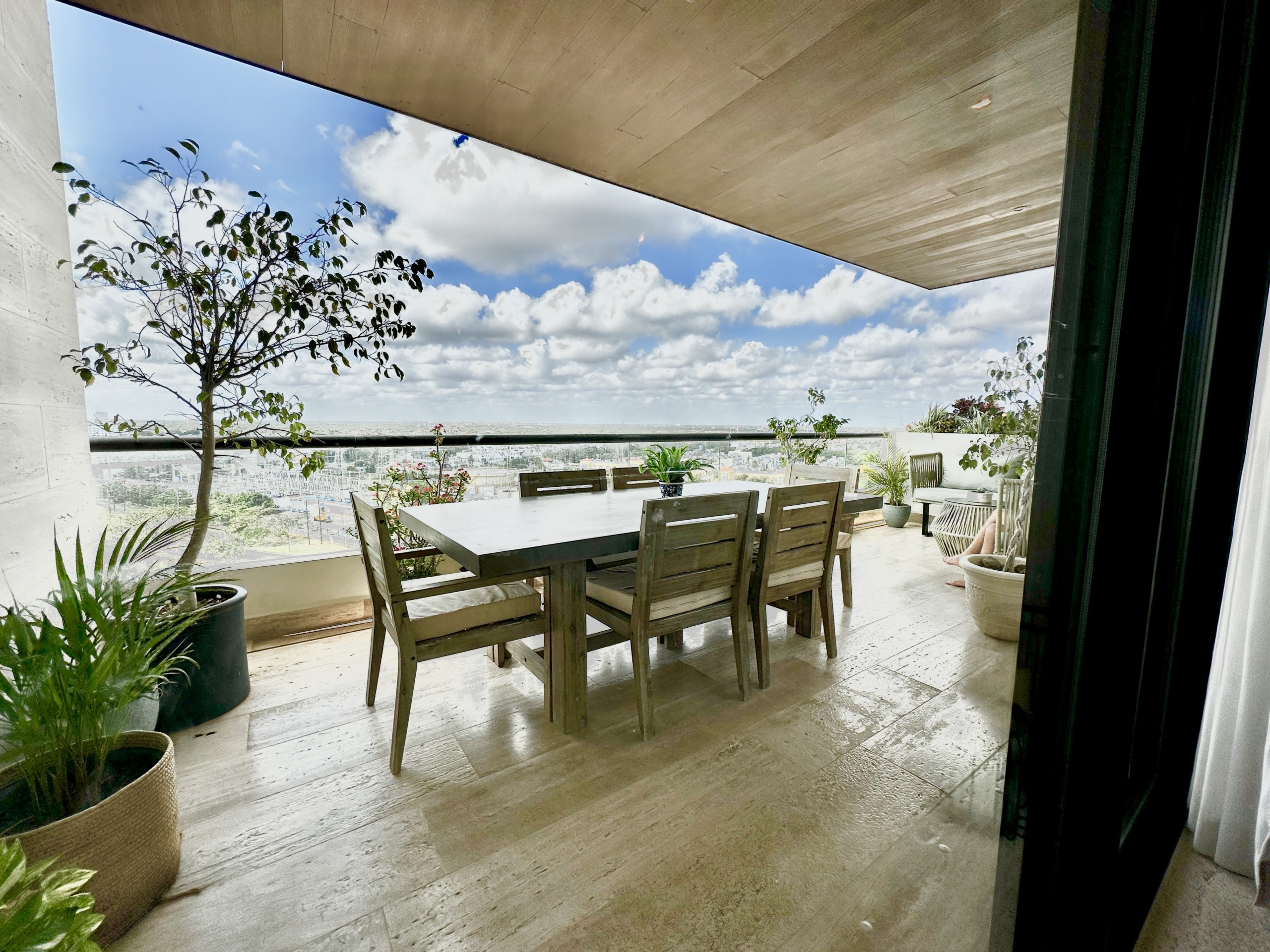 Terraza vista