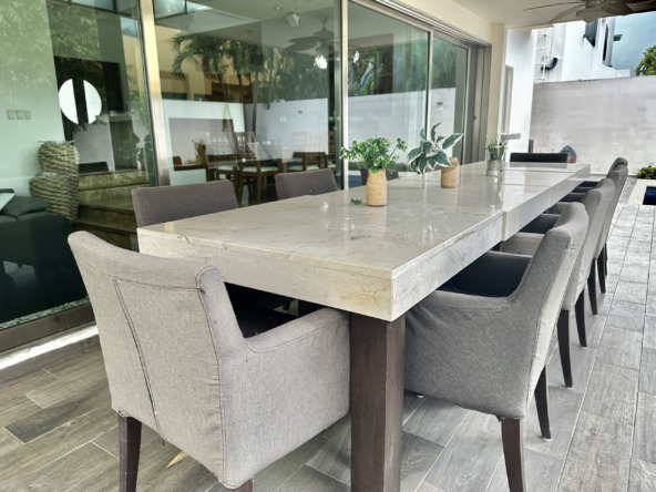 Terraza Casa Villa Magna