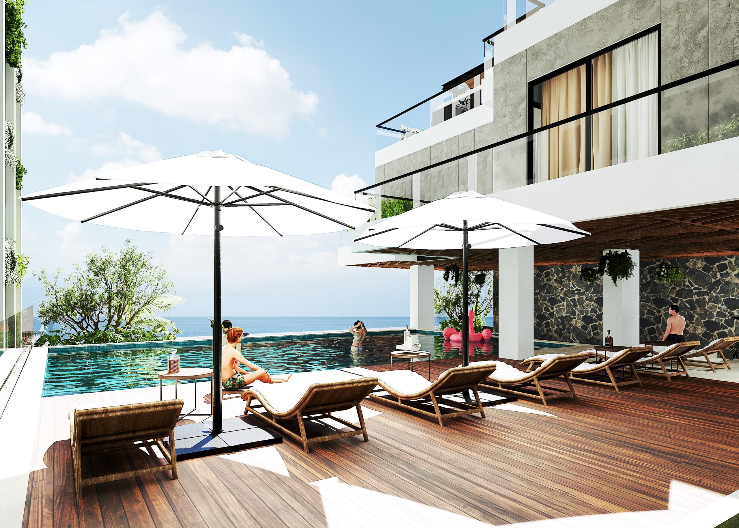 Terraza vista
