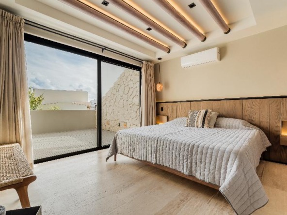 CASA AMUEBLADA EN RENTA EN PUERTO CANCUN RECAMARA