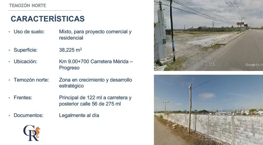 LOTE USO MIXTO TEMOZOC MERIDA YUCATAN FOTO 4