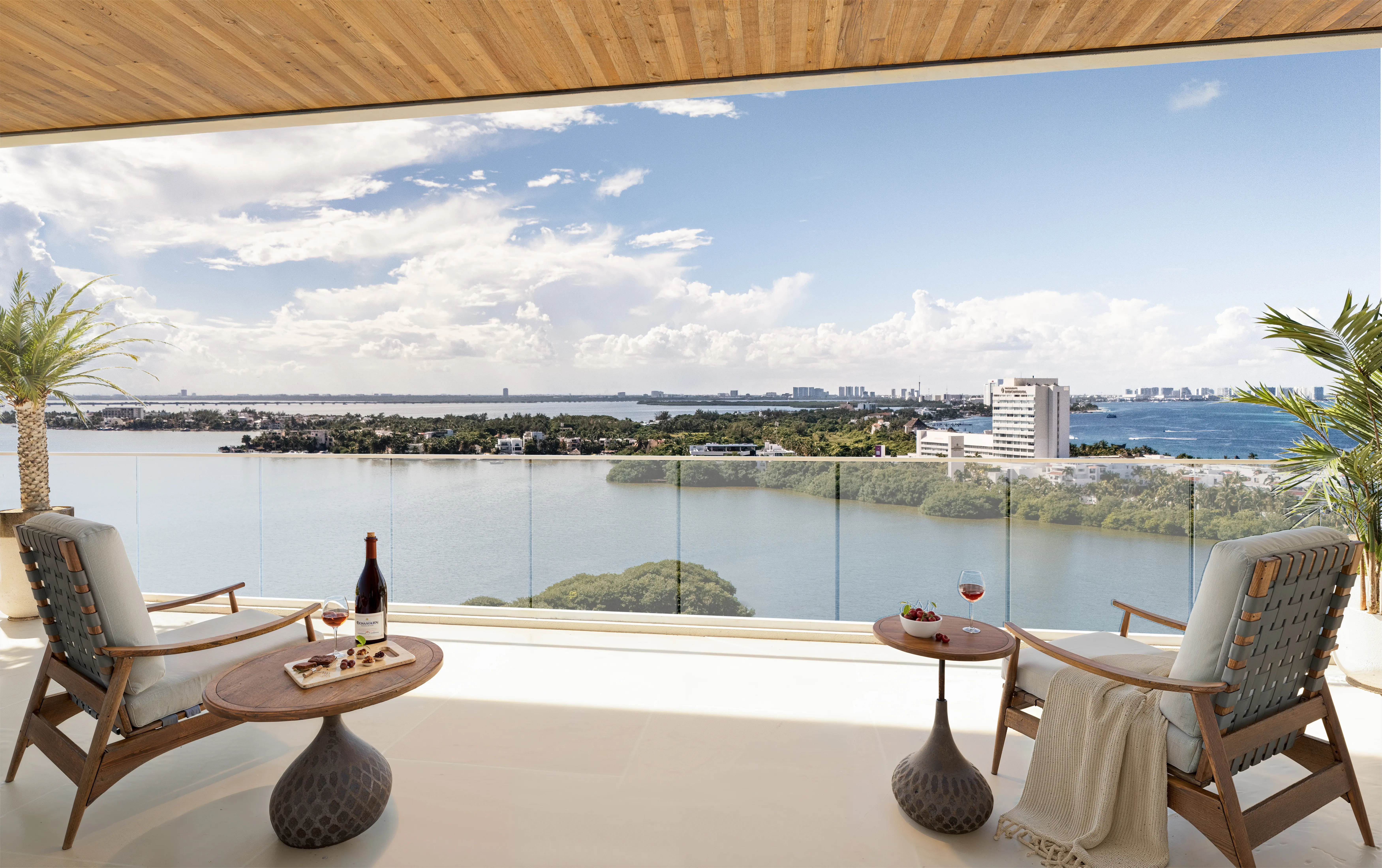 Azürea vista terraza