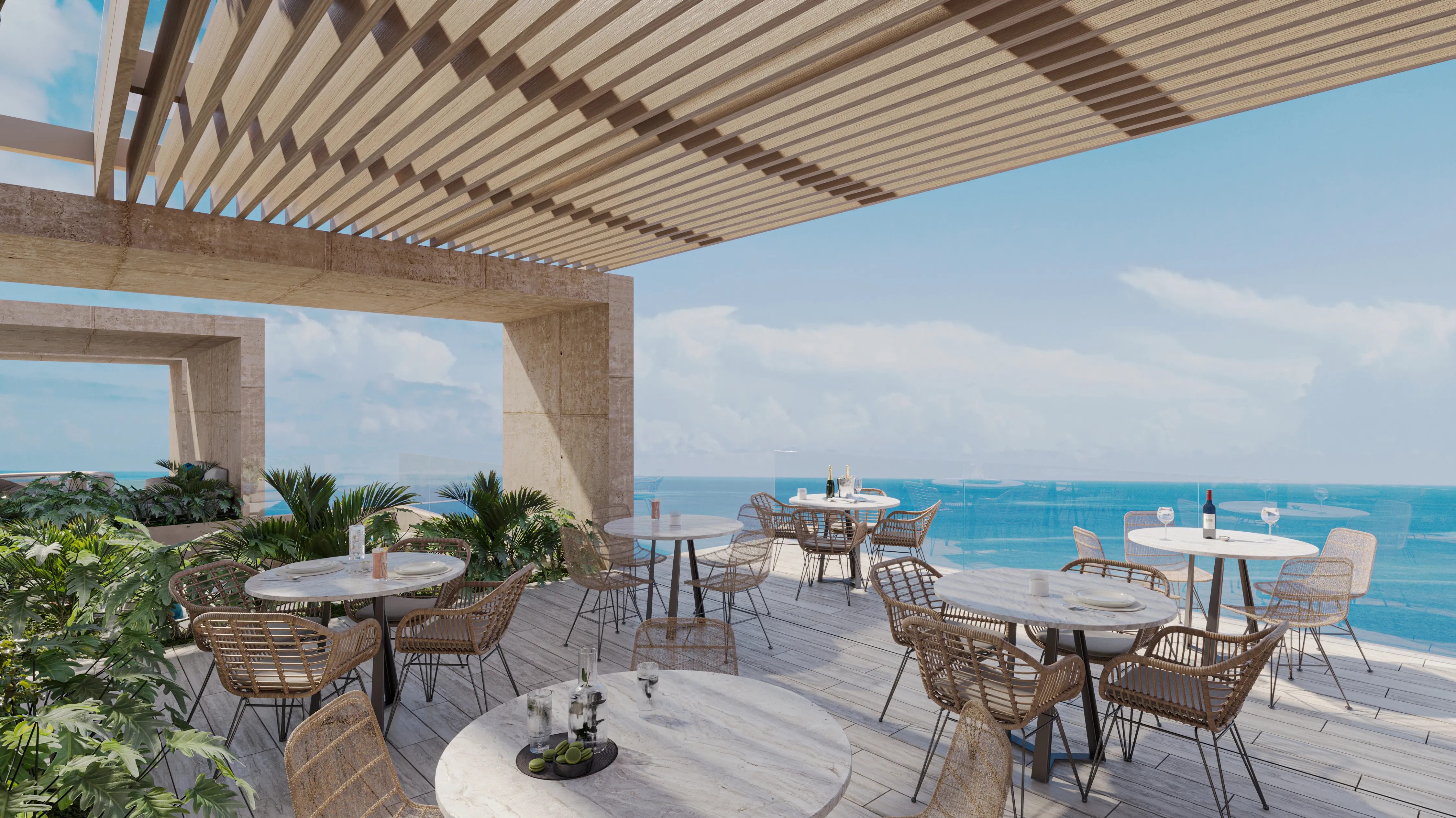 BAO Puerto Morelos COMEDOR ROOF