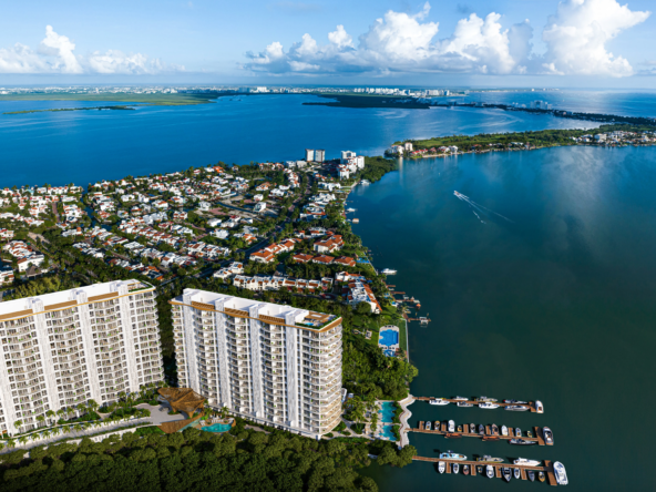 ONE LAGUNA VISTA AEREA PROYECTO