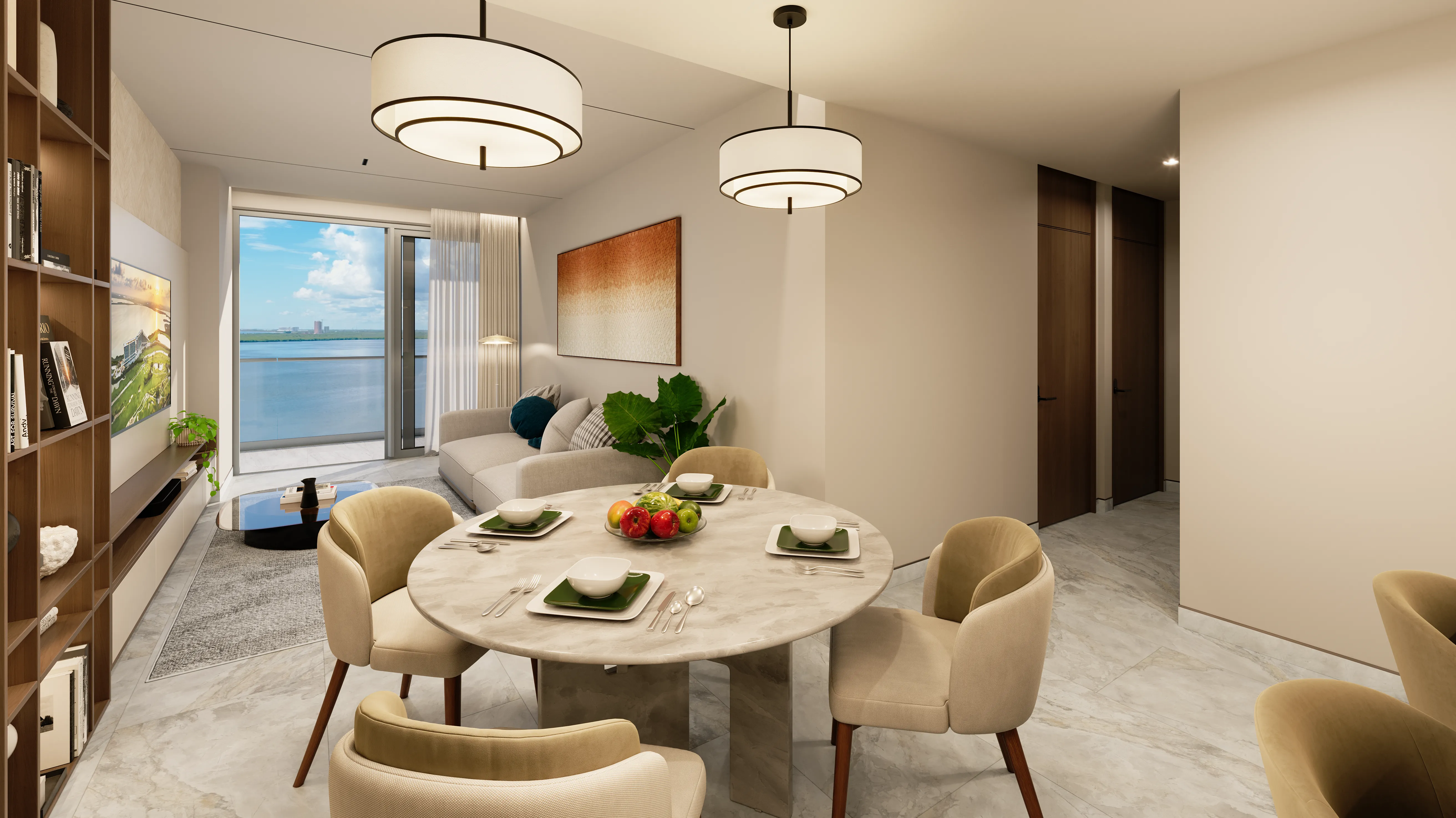 THE RESIDENCE, vista Comedor